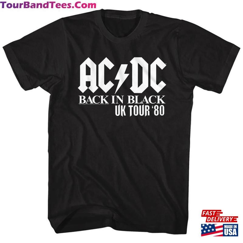 Ac Dc Uk Tour Adult T-Shirt Unisex 29Uf177332 – Utopia Fashion