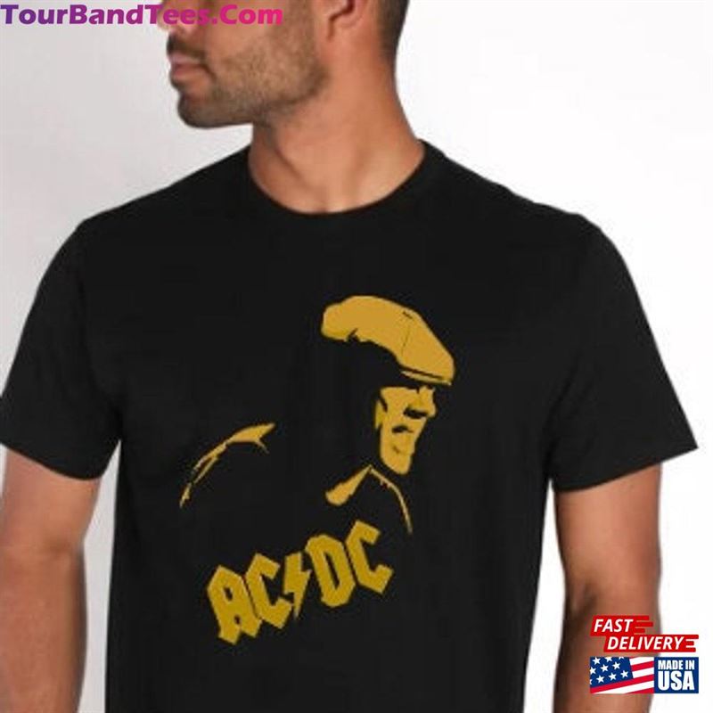 Acdc Brian Johnson Unisex Heavy Cotton Tee Hoodie T-Shirt 29Uf177081 – Utopia Fashion