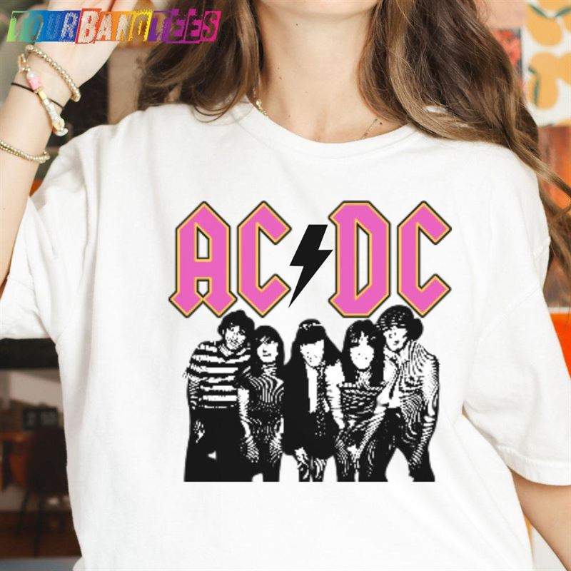 Acdc Graphic Tee Rock Band T-Shirt Hoodie Sweatshirt 29Uf166506 – Utopia Fashion