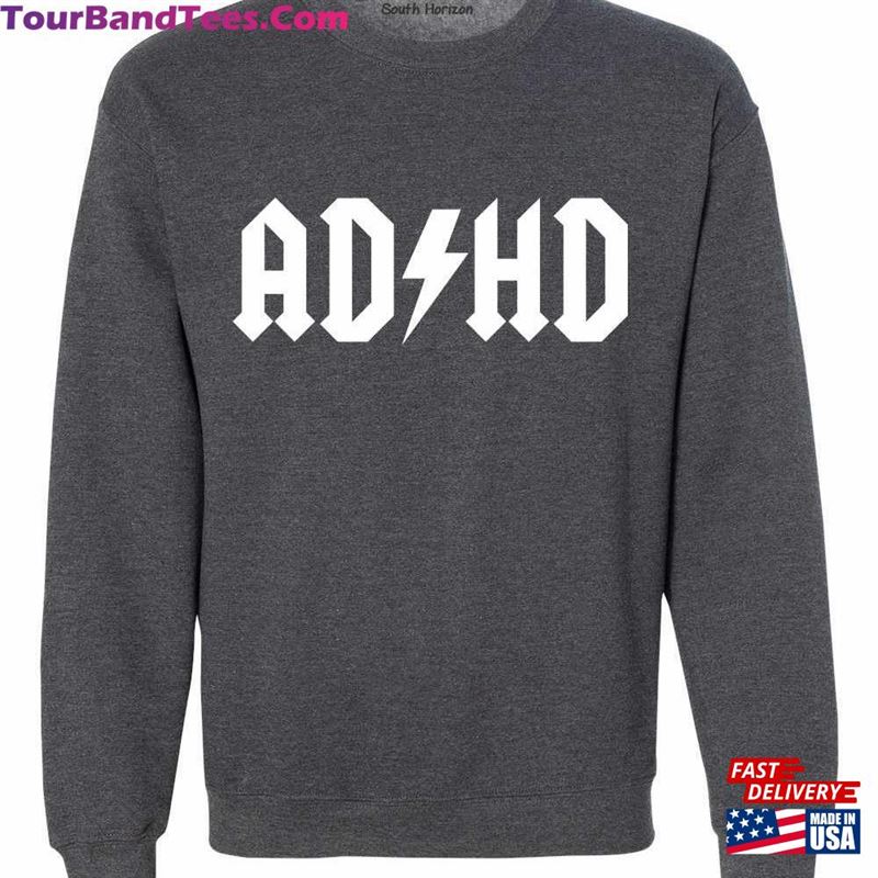 Adhd On Sweatshirt Long Sleeve Classic Unisex 29Uf166190 – Utopia Fashion