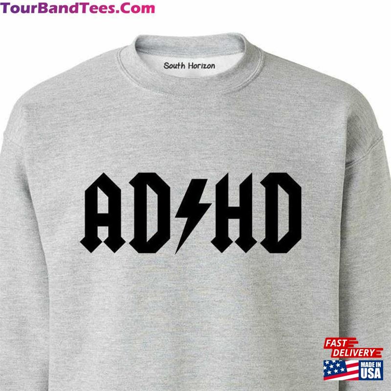 Adhd On Sweatshirt Long Sleeve Classic Unisex 29Uf166190 – Utopia Fashion