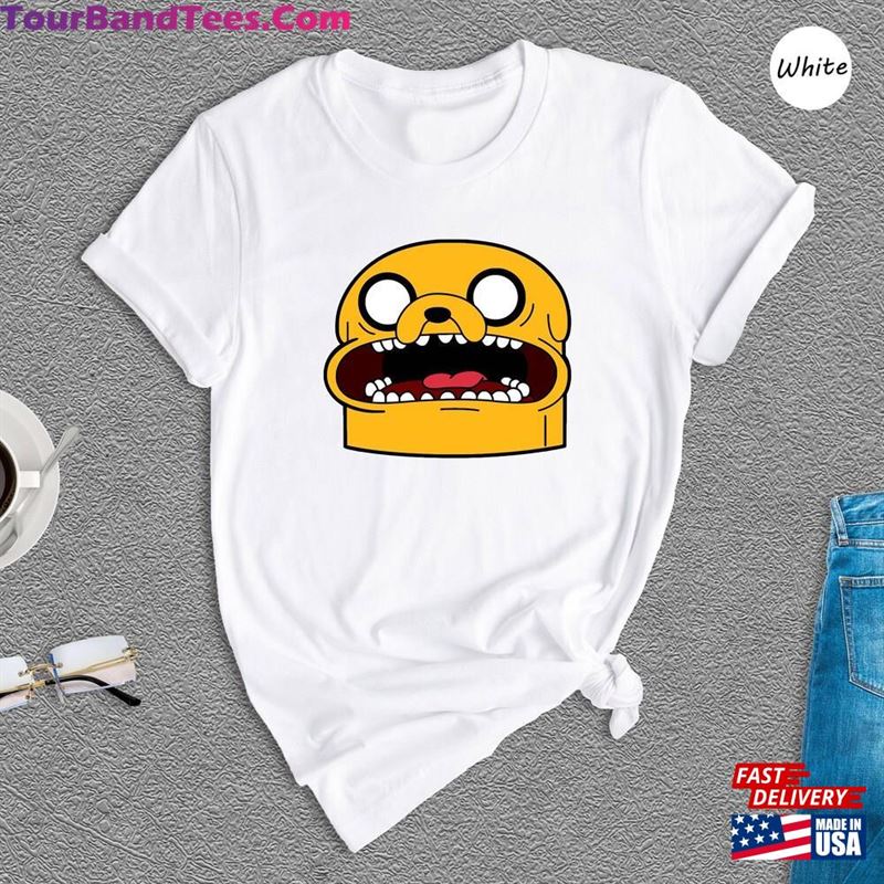 Adventure Time Screaming Jake Loudly Shirt Funny Finn And Hoodie T-Shirt 29Uf172165 – Utopia Fashion