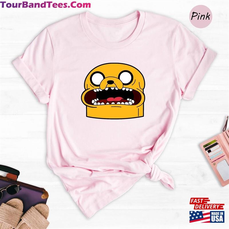 Adventure Time Screaming Jake Loudly Shirt Funny Finn And Hoodie T-Shirt 29Uf172165 – Utopia Fashion