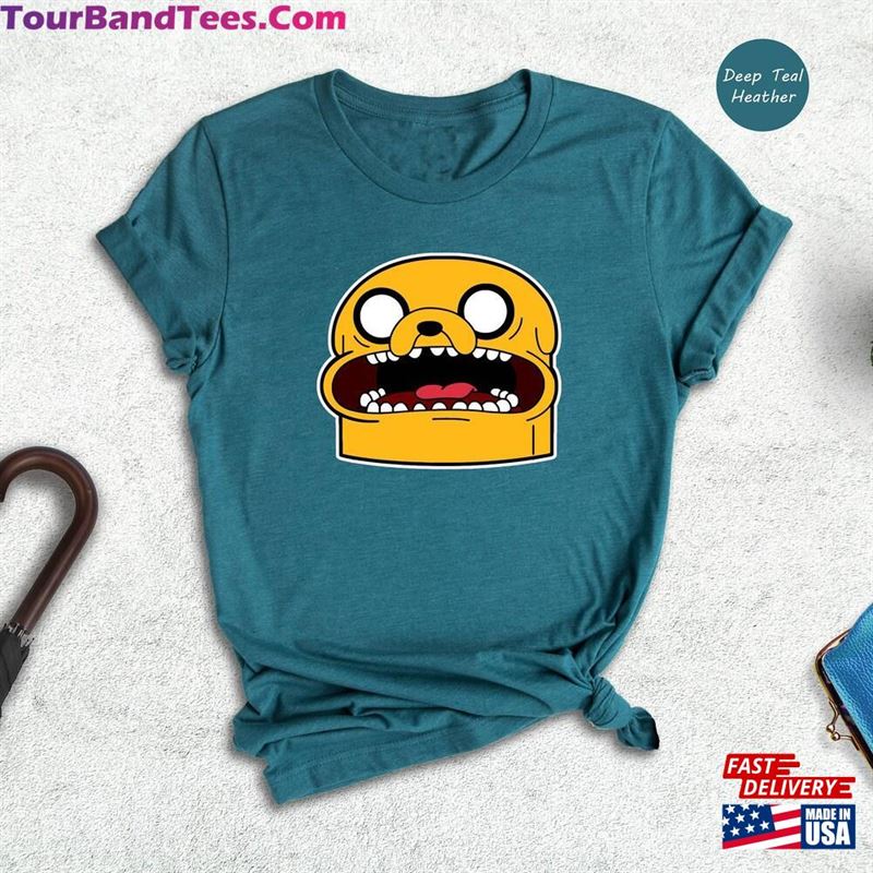 Adventure Time Screaming Jake Loudly Shirt Funny Finn And Hoodie T-Shirt 29Uf172165 – Utopia Fashion