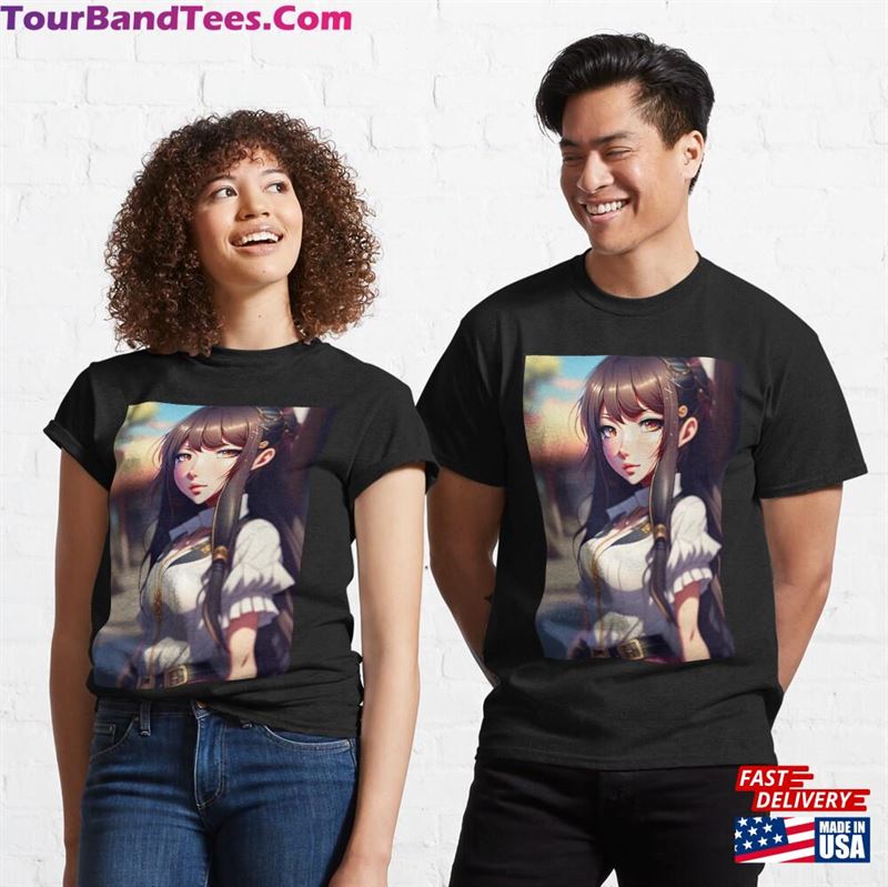 Aesthetic Otaku Kawaii Japan Waifu Anime Sexy Boobs Experience The Beauty Of Ai Drawn Girl Art Prints Classic T-Shirt Hoodie Sweatshirt 29Uf187351 – Utopia Fashion