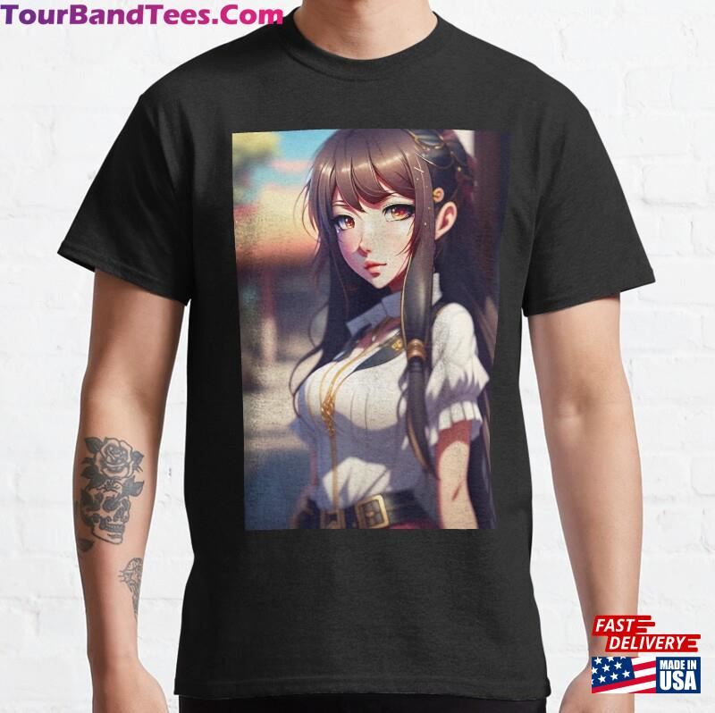 Aesthetic Otaku Kawaii Japan Waifu Anime Sexy Boobs Experience The Beauty Of Ai Drawn Girl Art Prints Classic T-Shirt Hoodie Sweatshirt 29Uf187351 – Utopia Fashion