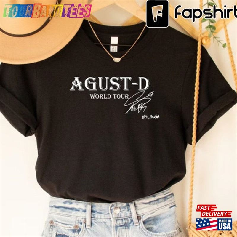 Agust D Shirt World Tour Suga Fan Gift Hoodie Sweatshirt 29Uf171705 – Utopia Fashion