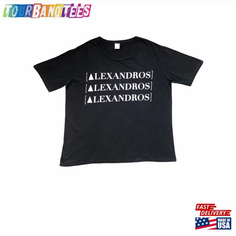 Alexandros Japanese Rock Band Tee Over Sized Hoodie Classic 29Uf166058 – Utopia Fashion