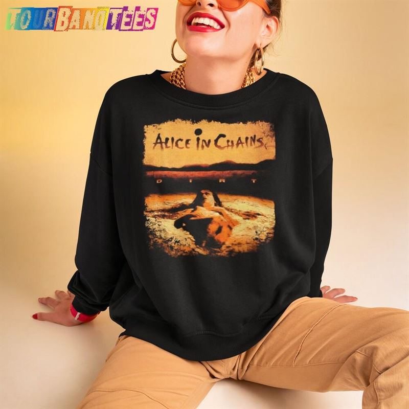 Alice In Chains Dirt Sweatshirt T Shirt Birthday Gift Vintage Hoodie Classic Band Rock Music T-Shirt 29Uf166634 – Utopia Fashion