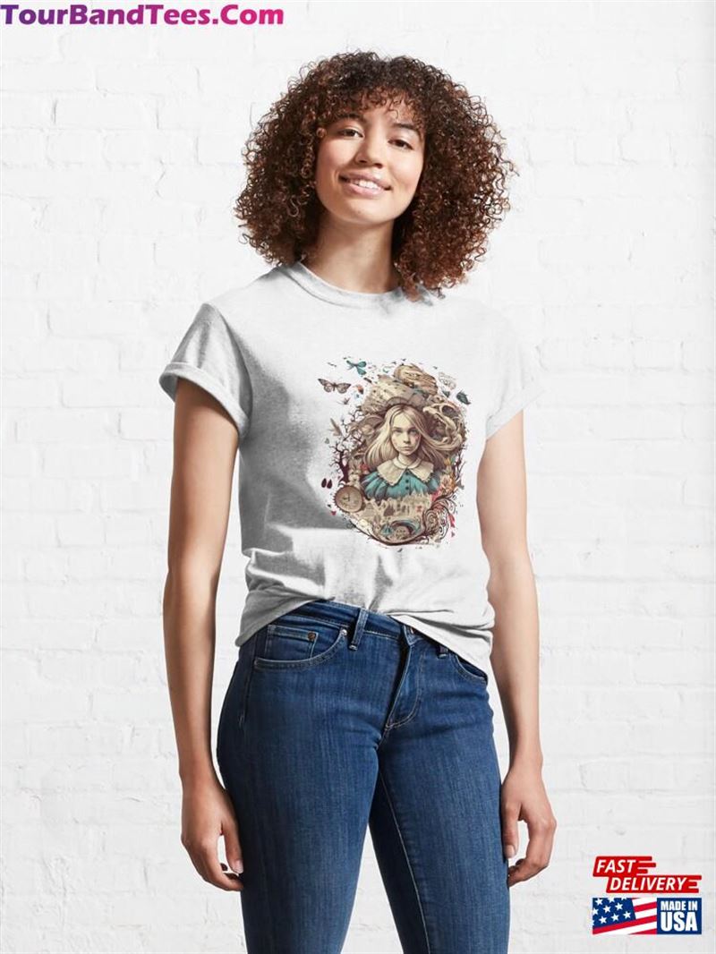 Alice In Wonderland Classic T-Shirt Unisex Sweatshirt 29Uf187468 – Utopia Fashion