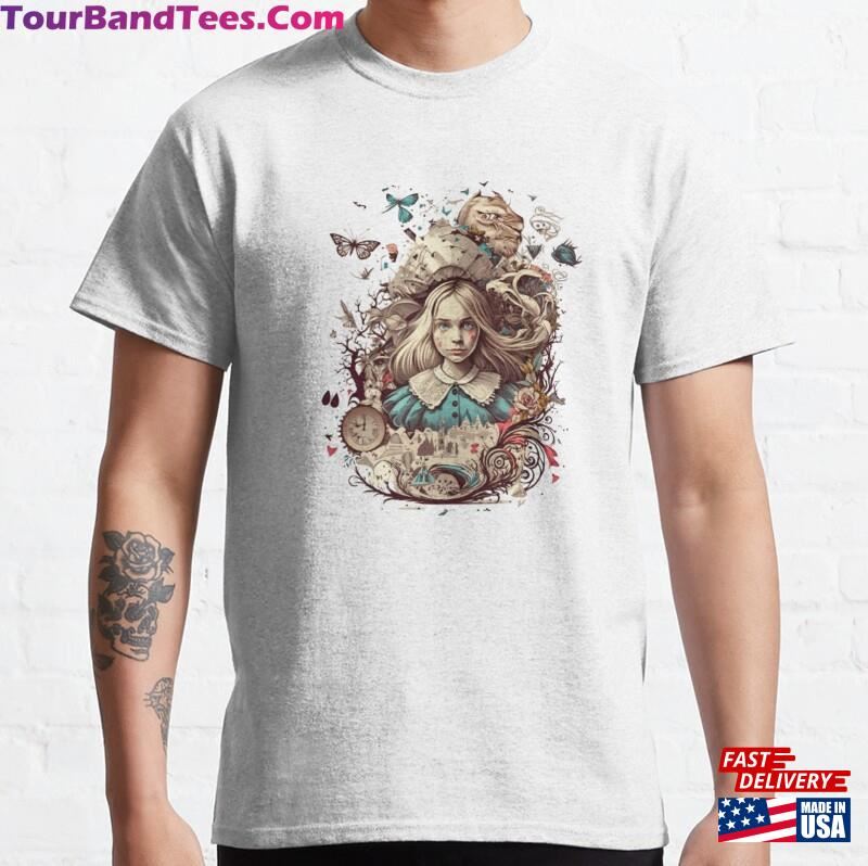 Alice In Wonderland Classic T-Shirt Unisex Sweatshirt 29Uf187468 – Utopia Fashion