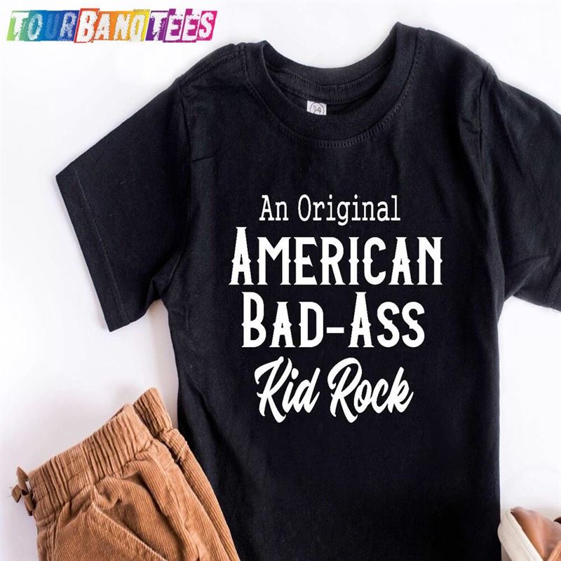 An American Bad Ass Kid Rock Concert T-Shirt Music Inspired Shirt Band Redneck Country Southern Boy Detroit Classic 29Uf179660 – Utopia Fashion