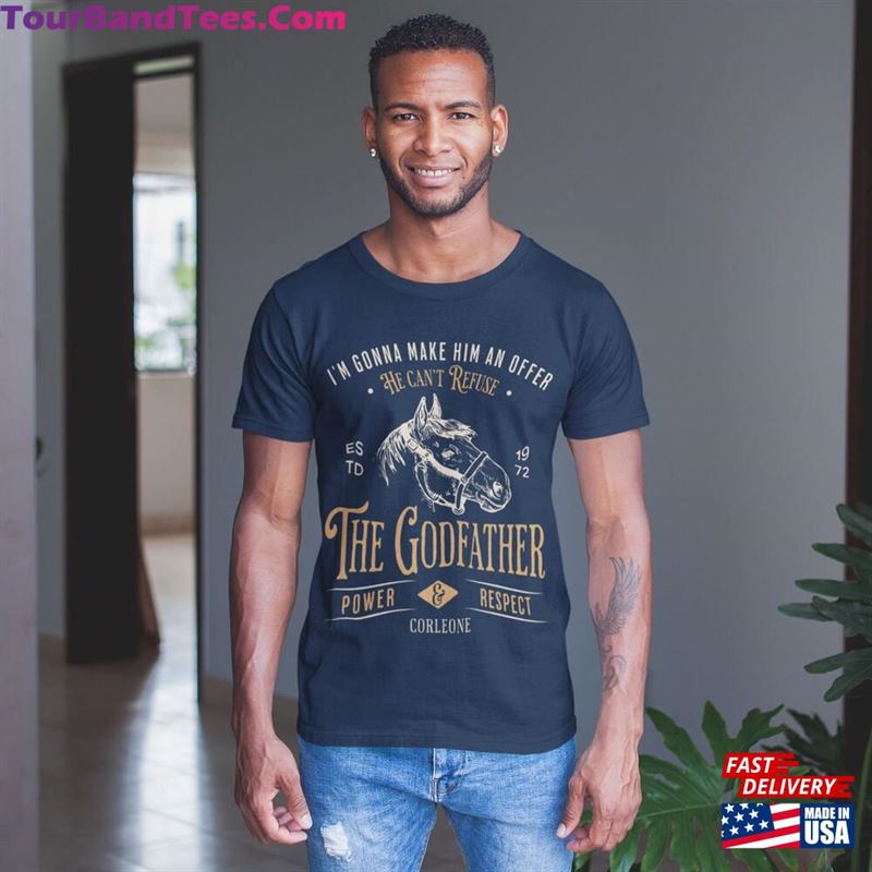 An Offer He Can’T Refuse The Godfather Inspired Unisex T-Shirt Vito Corleone Italian Mafia Gangster Tee Movie Tees Vintage Shirt Sweatshirt 29Uf187076 – Utopia Fashion