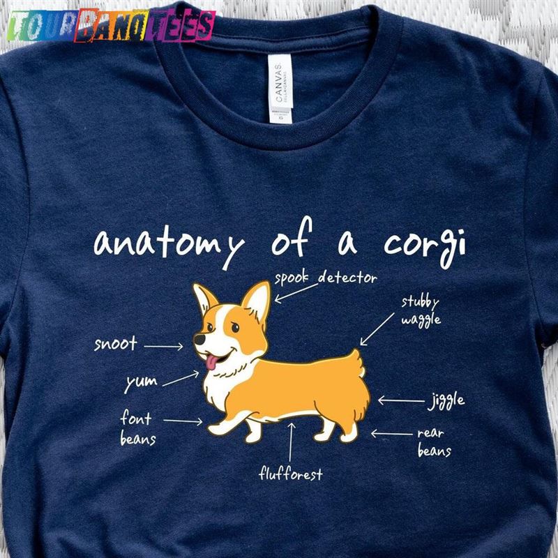 Anatomy Of A Corgi Shirt Funny Dog Puppy Gift Tee Cute Anime Cartoon Classic Hoodie 29Uf177816 – Utopia Fashion