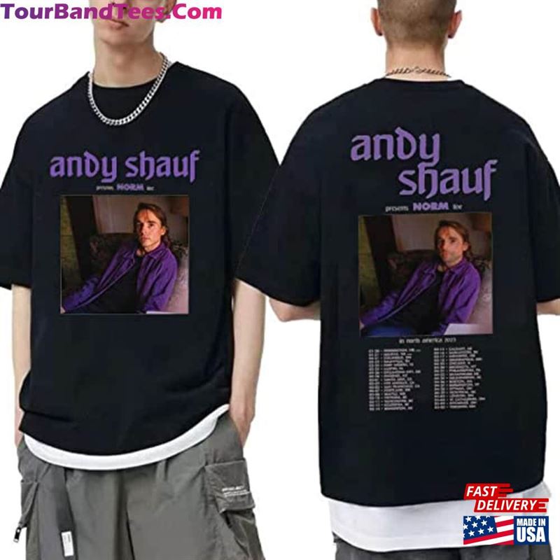 Andy Shauf Tour Shirt Rock Band Sweatshirt Presents Norm Live Unisex T-Shirt 29Uf180624 – Utopia Fashion