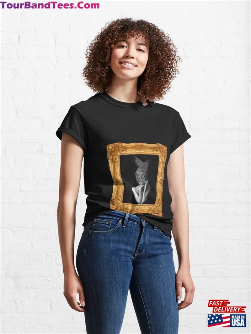 Angel Stuck Inside The Mirror Classic T-Shirt Unisex 29Uf187840 – Utopia Fashion