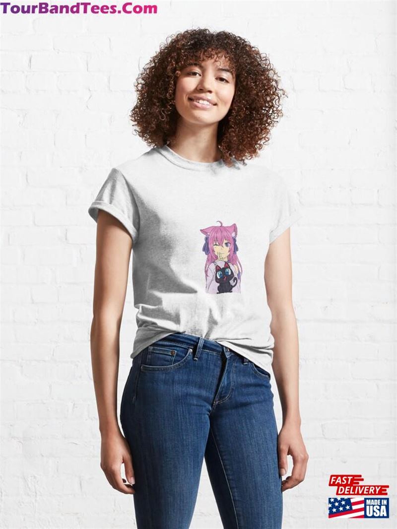 Anime Cat Shirt Classic T-Shirt 29Uf172541 – Utopia Fashion