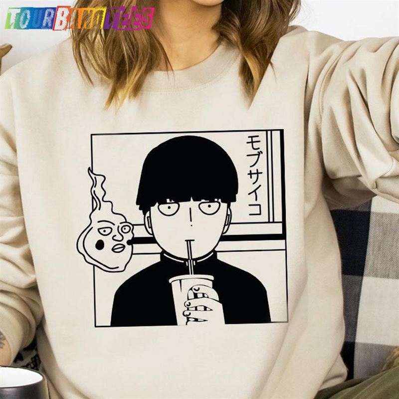 Anime Crewneck Sweatshirt Psyhco Shirt Manga Classic 29Uf177542 – Utopia Fashion