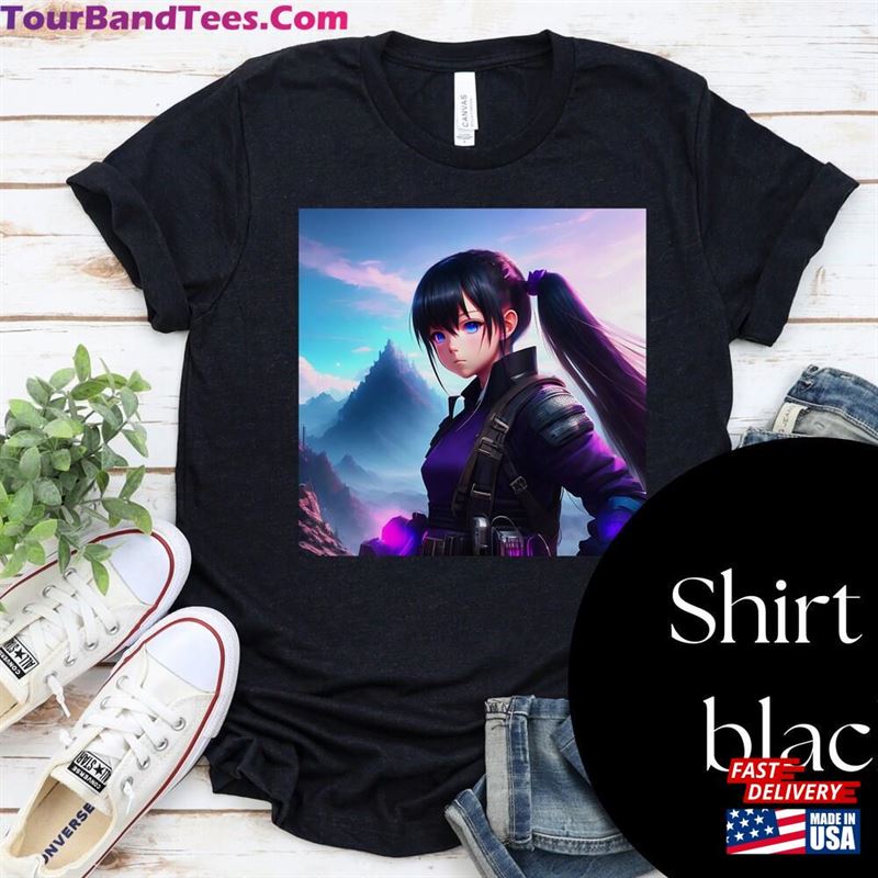 Anime Fantasy Girl Dystopia Style T-Shirt Sci Fi Shirt Hoodie 29Uf172782 – Utopia Fashion