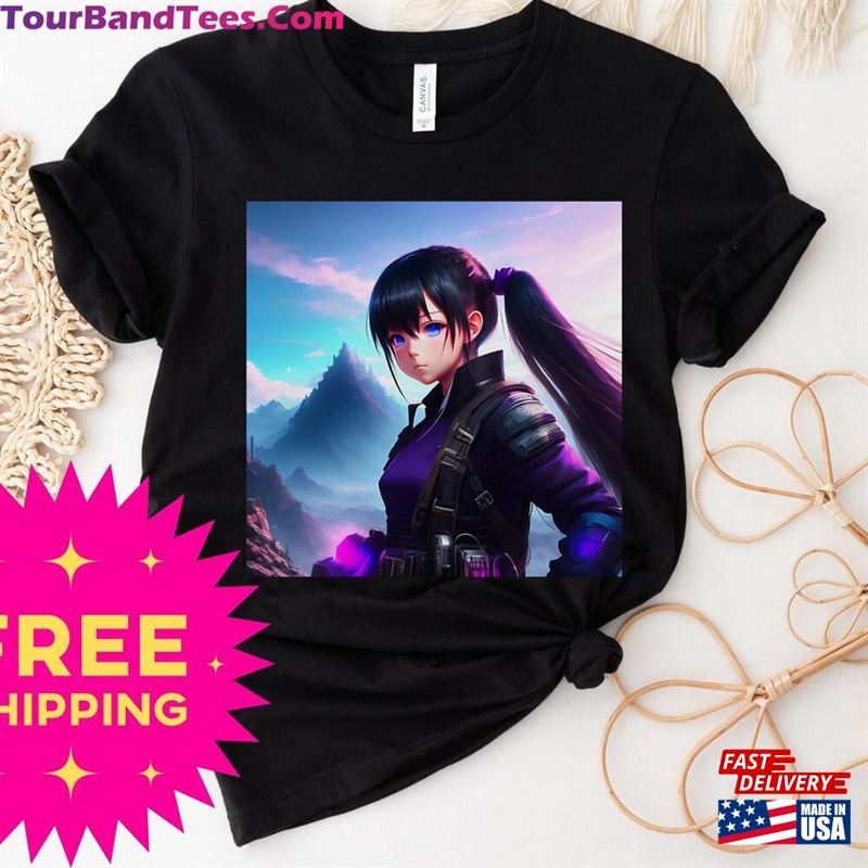 Anime Fantasy Girl Dystopia Style T-Shirt Sci Fi Shirt Hoodie 29Uf172782 – Utopia Fashion