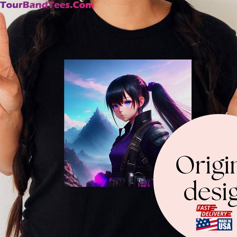 Anime Fantasy Girl Dystopia Style T-Shirt Sci Fi Shirt Hoodie 29Uf172782 – Utopia Fashion