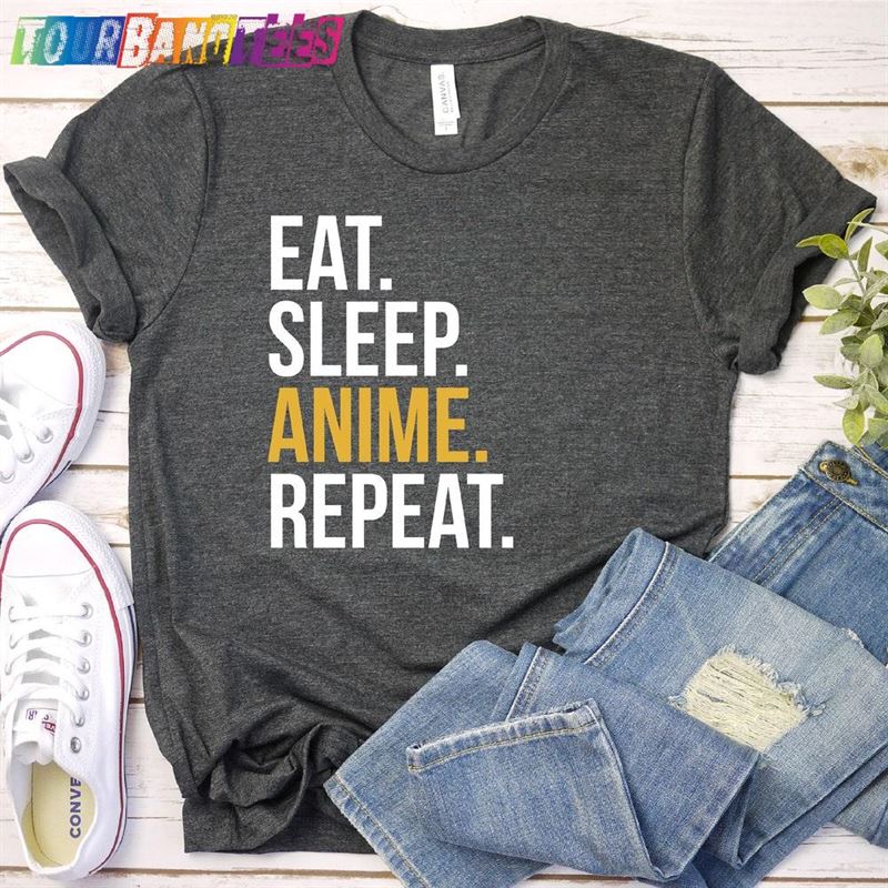 Anime Shirt Gifts For Eat Sleep T-Shirt Classic Sweatshirt 29Uf177278 – Utopia Fashion