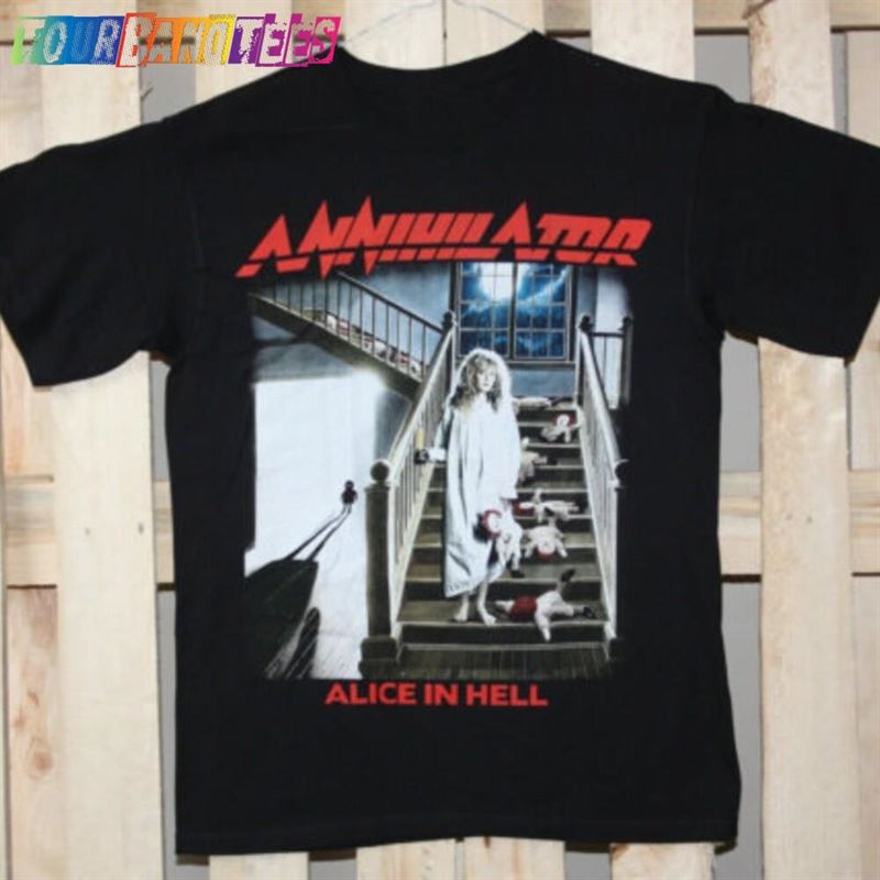 Annihilator Alice In Hell Vintage T-Shirt 90’S Shirt Hoodie 29Uf165823 – Utopia Fashion