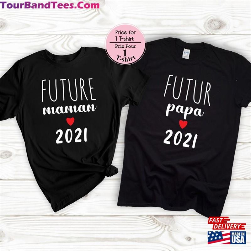 Announcement Pregnancy T Shirt Couple Futur Papi Hoodie Classic 29Uf177477 – Utopia Fashion