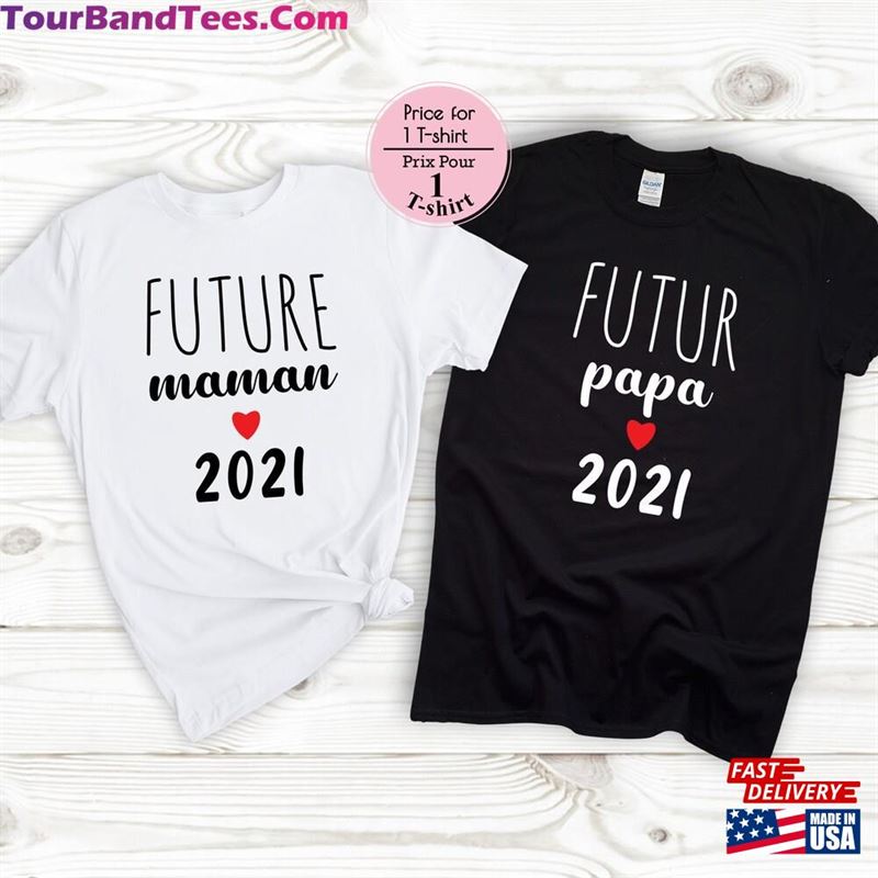 Announcement Pregnancy T Shirt Couple Futur Papi Hoodie Classic 29Uf177477 – Utopia Fashion