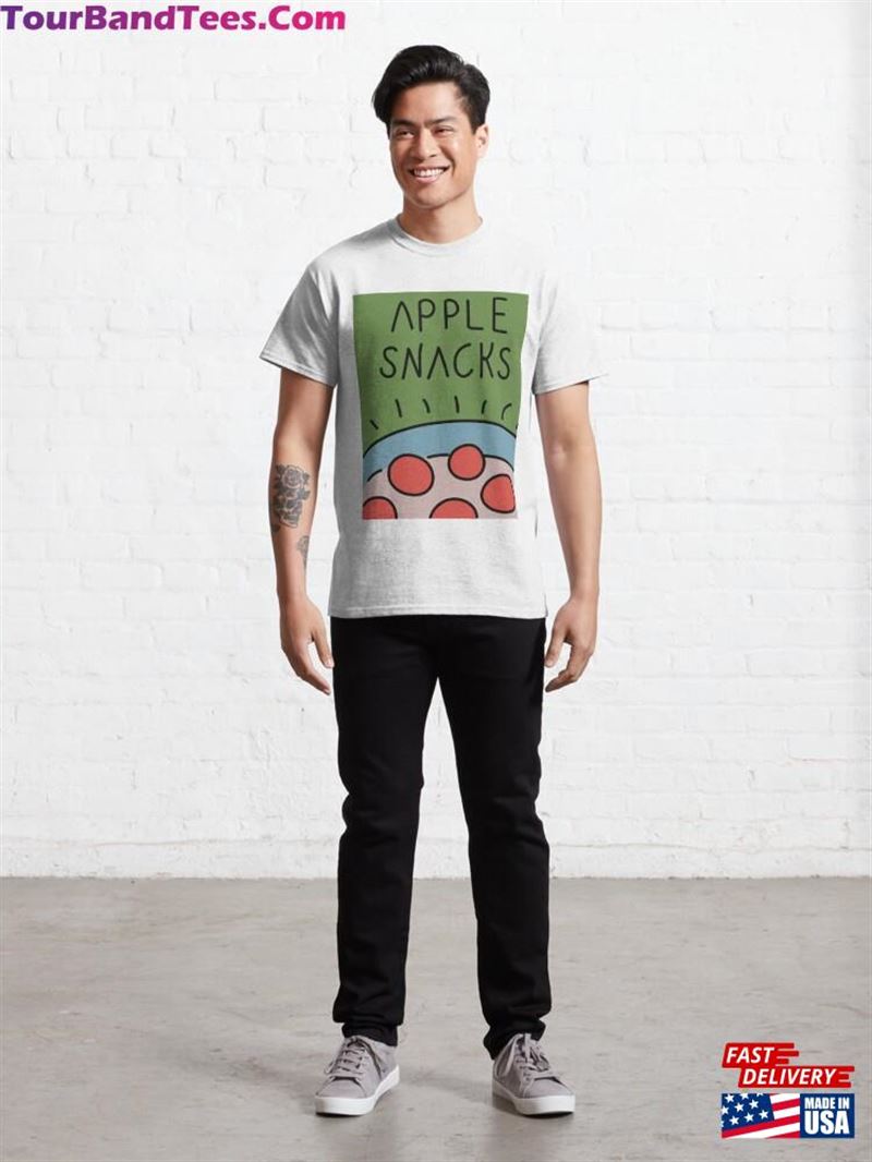 Apple Snacks Classic T-Shirt Unisex 29Uf172682 – Utopia Fashion