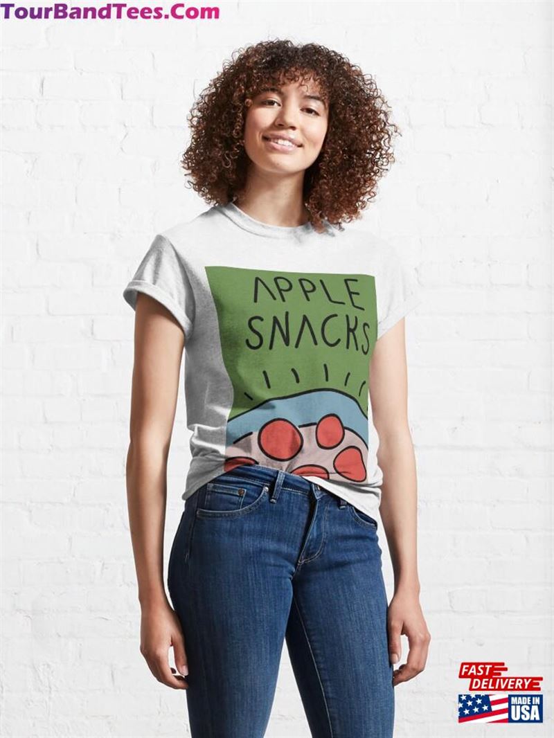 Apple Snacks Classic T-Shirt Unisex 29Uf172682 – Utopia Fashion