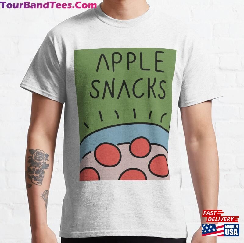 Apple Snacks Classic T-Shirt Unisex 29Uf172682 – Utopia Fashion