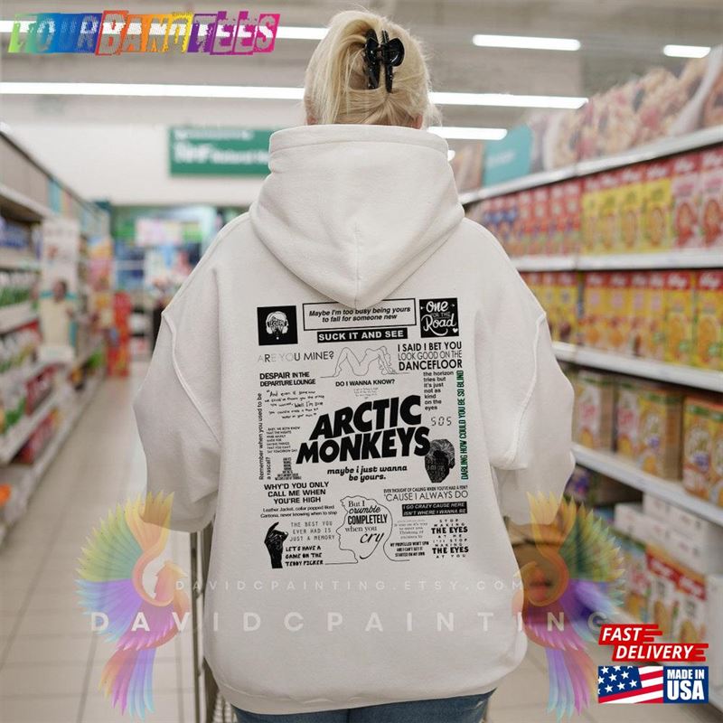 Arctic Monkey Hoodie Lover Monkeys Tee Vintage Shirt T-Shirt 29Uf173201 – Utopia Fashion