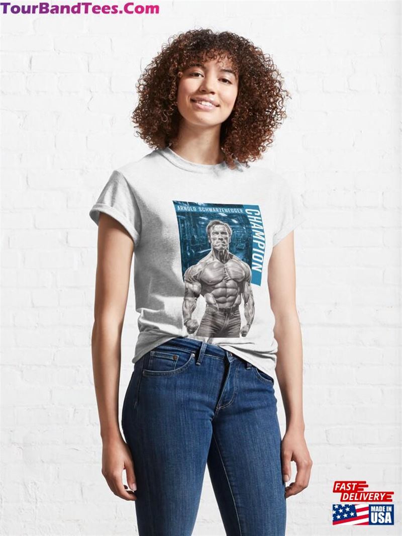 Arnold Schwarzenegger Champion Classic T-Shirt Unisex 29Uf186523 – Utopia Fashion