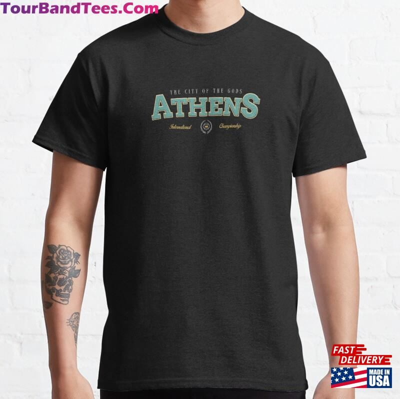 Athens T Shirt Classic T-Shirt Sweatshirt 29Uf182098 – Utopia Fashion