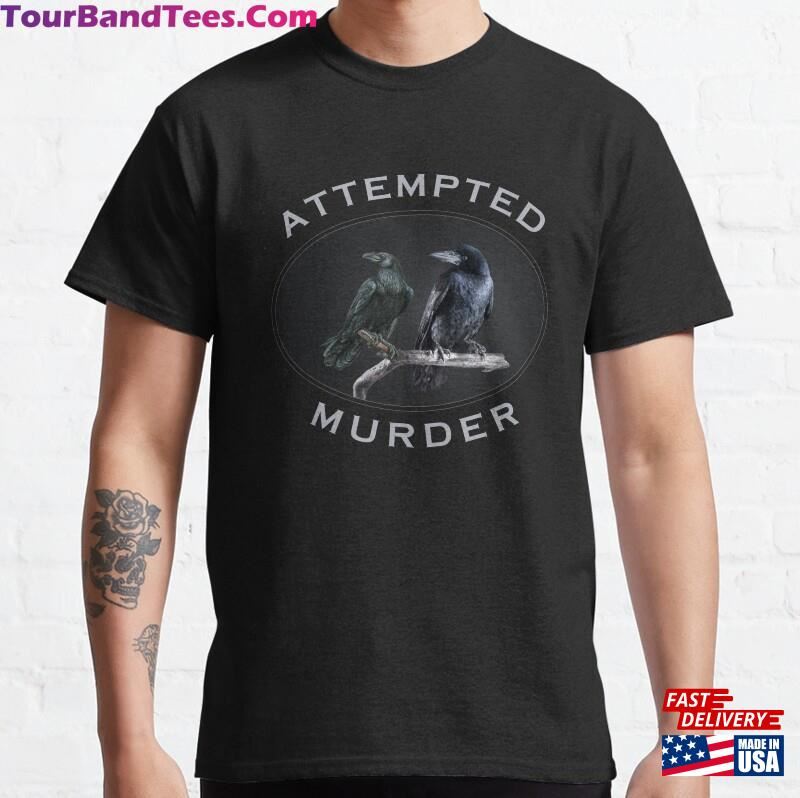 Attempted Murder Crows Ornithology Bird Watching Sweatshirt Classic 29Uf177238 – Utopia Fashion