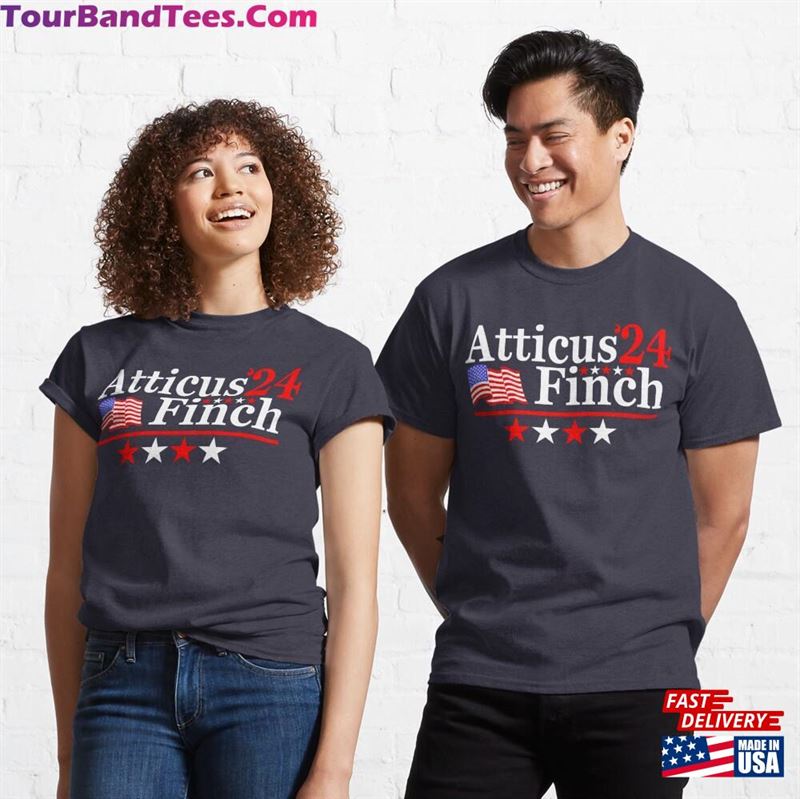 Atticus Finch To Kill A Mockingbird Election Parody Classic T-Shirt 29Uf187715 – Utopia Fashion