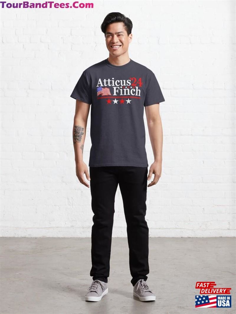 Atticus Finch To Kill A Mockingbird Election Parody Classic T-Shirt 29Uf187715 – Utopia Fashion