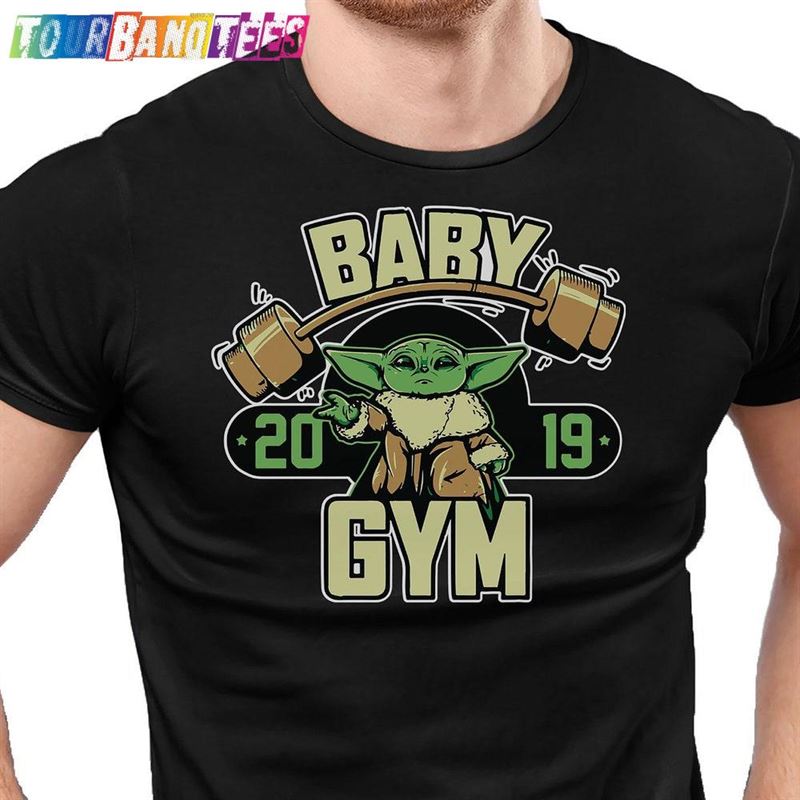 Baby Yoda Gym T-Shirt Men’S Fitness Tee Shirt Gamers Shirts Geek Training Top Funny Anime Sweatshirt Hoodie 29Uf178927 – Utopia Fashion