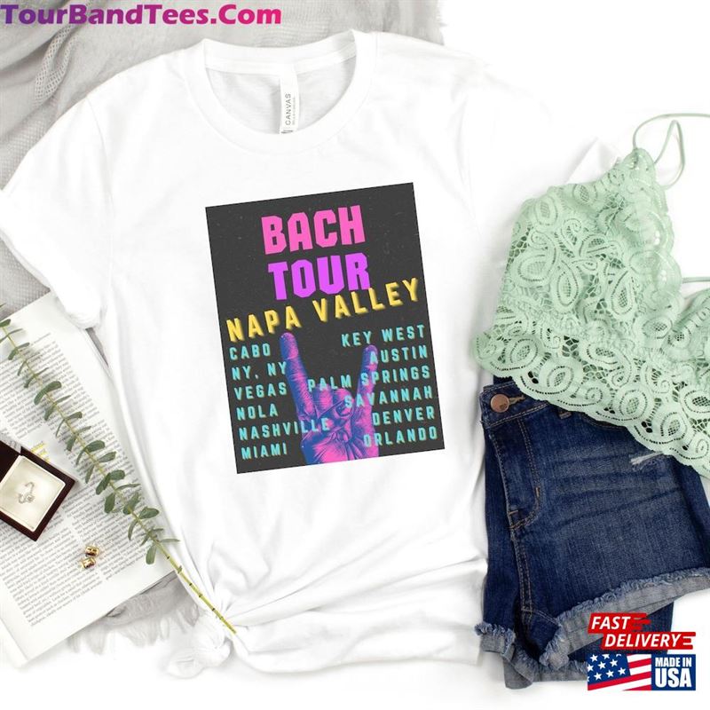 Bachelorette Napa Valley Shirts Bach Tour Classic Hoodie 29Uf165376 – Utopia Fashion