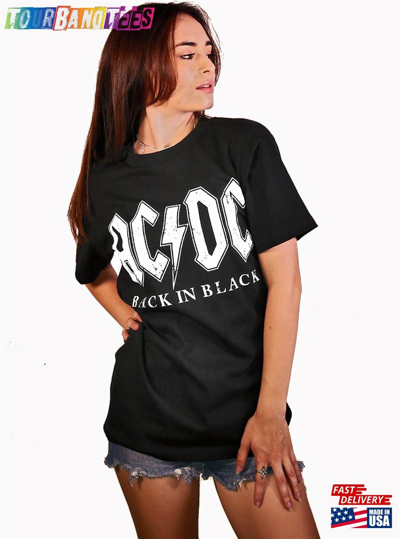 Back In Black Acdc Unisex Classic 29Uf165781 – Utopia Fashion