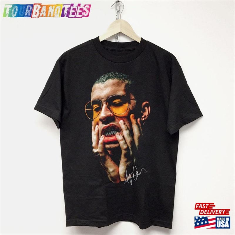 Bad Bunny T Shirt Rap Tee Vintage Concert Merch Hip Hop Drake Neptunes Vlone Travis Scott Kanye West Her Loss Tour Band Sweatshirt T-Shirt 29Uf173327 – Utopia Fashion