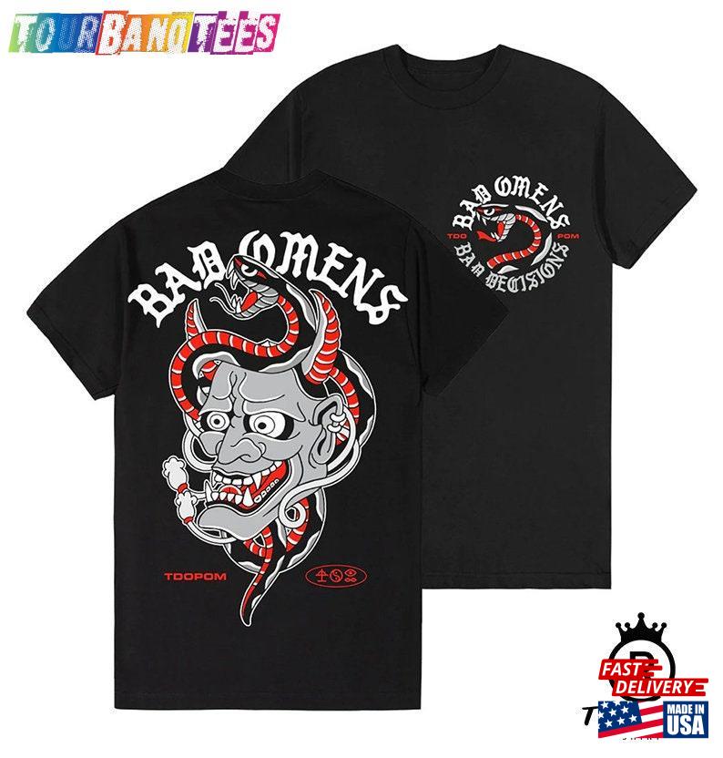 Bad Omens Band Hannya Shirt A Tour Of The Concrete Jungle Sweatshirt Unisex 29Uf173198 – Utopia Fashion