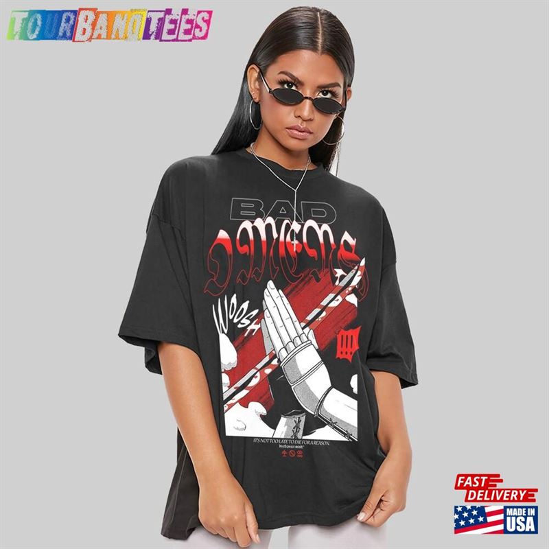 Bad Omens Band Katana Tee Shirt A Tour Of The Concrete Jungle Hoodie T-Shirt 29Uf171095 – Utopia Fashion