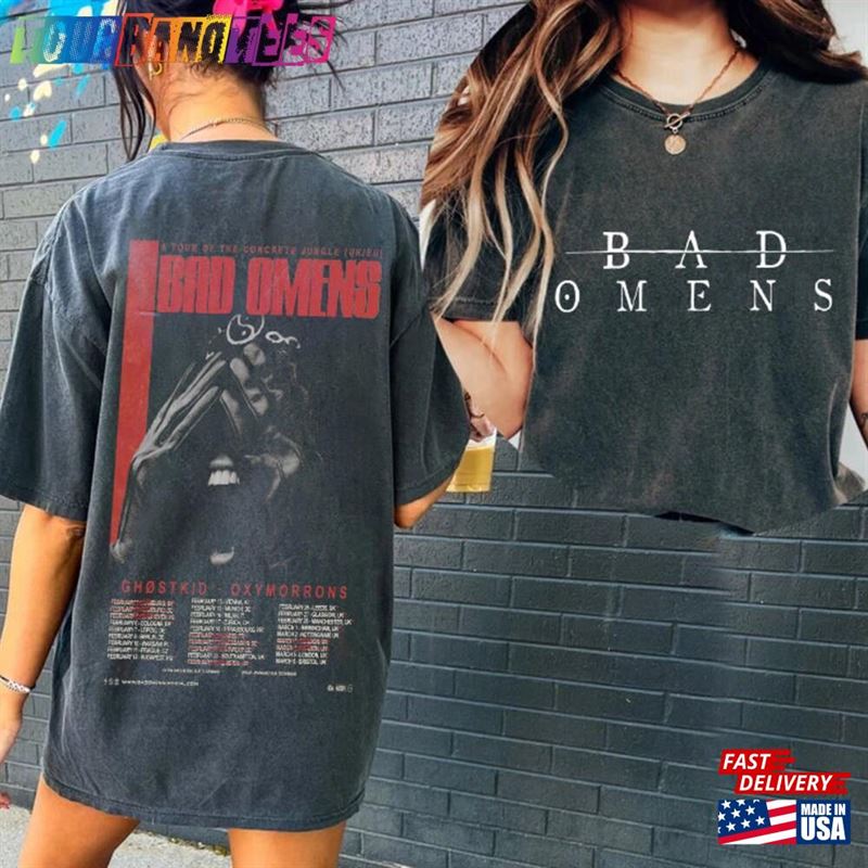 Bad Omens Band Music Tour Shirt A Of The Concrete Jungle Hoodie Unisex 29Uf171109 – Utopia Fashion