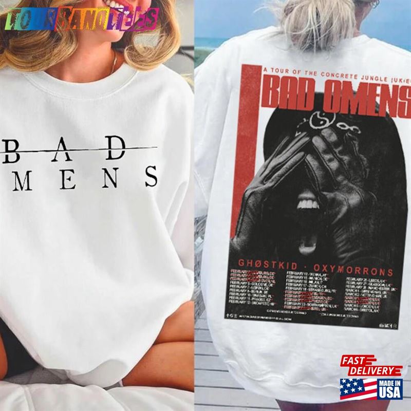 Bad Omens Band Music Tour Shirt A Of The Concrete Jungle Hoodie Unisex 29Uf171109 – Utopia Fashion