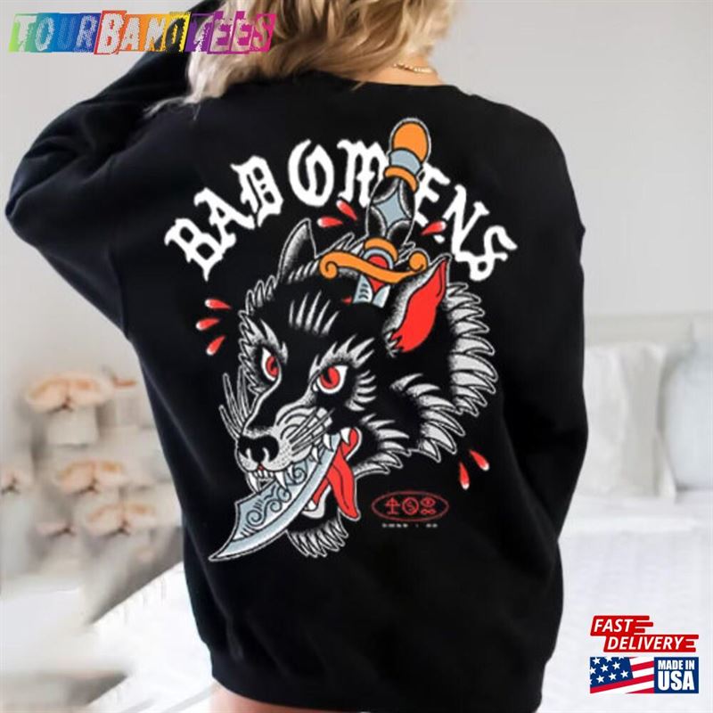 Bad Omens Band Wolf Dagger Tee Shirt A Tour Of The Concrete Jungle Hoodie Unisex 29Uf171147 – Utopia Fashion