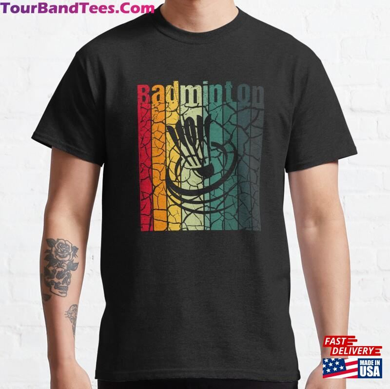 Badminton Gifts Vintage Essential T-Shirt Classic Hoodie 29Uf172627 – Utopia Fashion