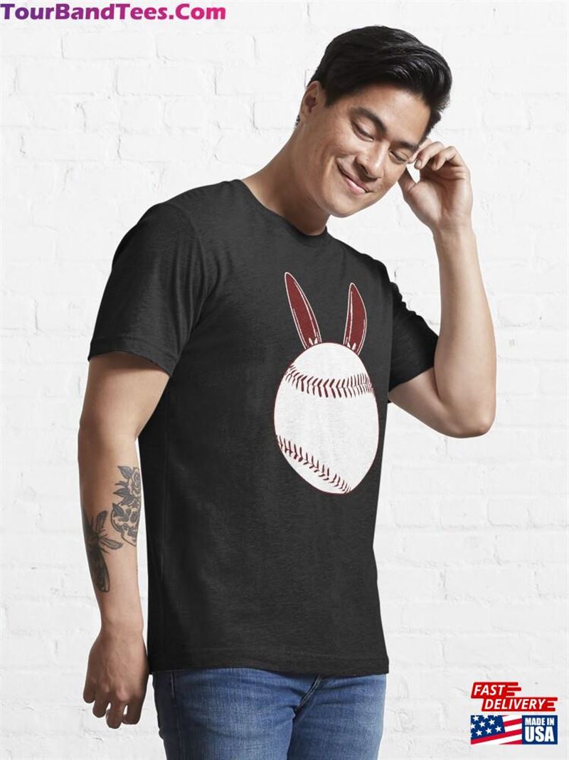 Baseball Happy Easter Cute Sport Lover Essential T-Shirt Hoodie Sweatshirt 29Uf187658 – Utopia Fashion