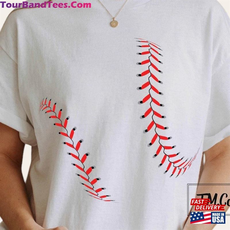 Baseball Lace Shirt Custom Trendy T-Shirt Classic 29Uf165603 – Utopia Fashion